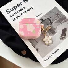 Rose Silicone Earphone Case Double-Sided Glue Drop Shape Silicone Wireless Bluetooth Earphone Case Compatible With Apple 4/3/Pro/Pro2/Pro3 , Shockproof Protective Cover Spring Gift - Multicolor - View 16