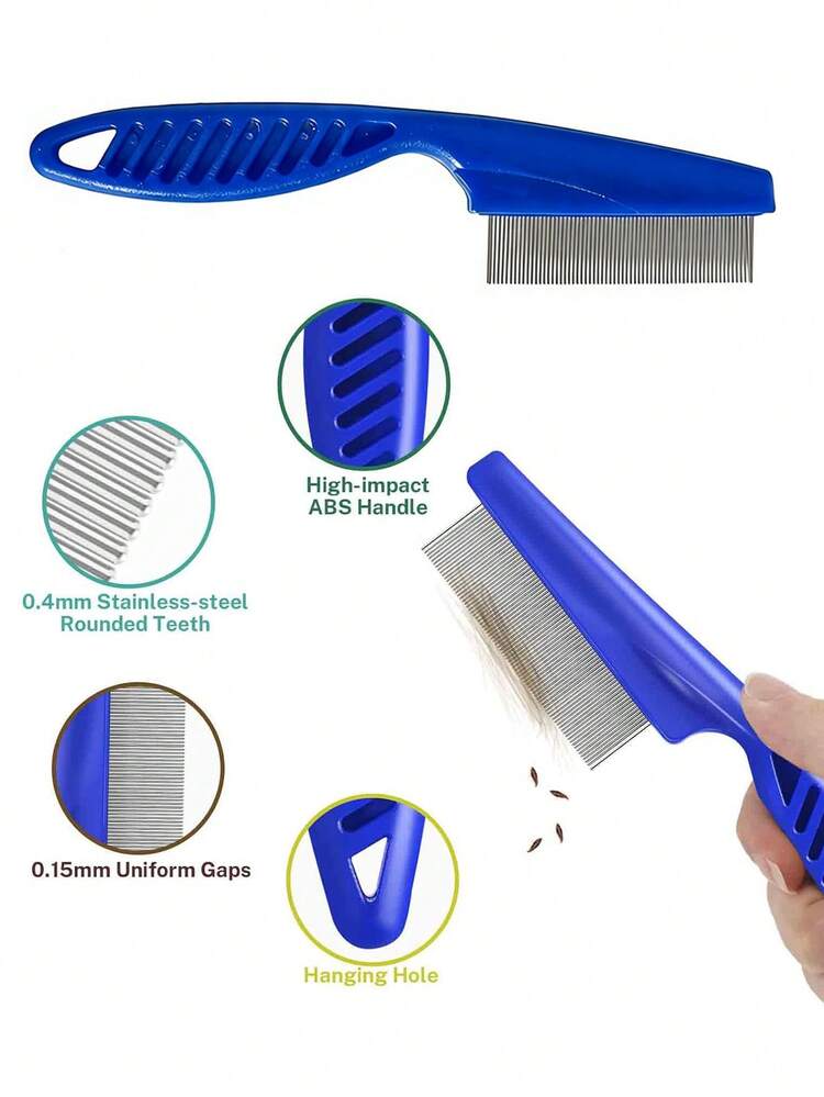 Bộ 5 lược chải chấy răng thưa. Màu xanh dương/hồng/xanh lá cây. Làm sạch và chải tóc. Loại bỏ chấy và gàu. Lược răng thưa thích hợp để làm sạch tóc dễ bị chấy và gàu. Lược chuyên dụng loại bỏ chấy và tóc bạc, lược răng thưa và răng dày, bộ bàn chải gội đầu trị gàu, lược chuyên dụng loại bỏ chấy, bàn chải tắm. - Nhiều màu - Xem 4