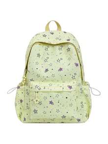 Nueva mochila de viaje versátil, cómoda y con gran capacidad, de estilo minimalista, elegante y con diseño de dibujos animados - Multicolor - Ver 8