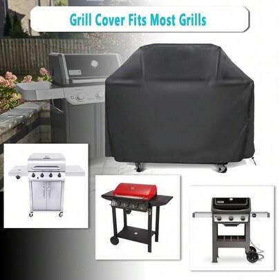 All Weather BBQ Grill Cover With 8 Sizes, Fits Most Grills Including Nexgrill