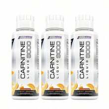 Cutler Nutrition Liquid L-Carnitine Supplement With Acetyl L-Carnitine & L-Carnitine Tartrate Forms - Pre Workout Formula For Optimal Absorption, Energy & Muscle Support, Buzz'in Orange Flavor[Free Shipping ](2026 Latest Version) - 3PCS - View 1