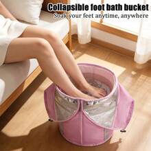 Home Use, Thickened, Foldable, Portable Foot Bath Tub/Foot Soaking Bag, Deep Enough To Cover The Calves, Foot Bath Health Care Constant Temperature Device - Multicolor - View 2