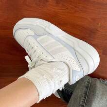 Giày thể thao Adidas Retro 2026 kiểu mới dành cho nam và nữ, giày đôi cổ thấp, giày thể thao thường ngày. - Xám nhạt/xanh lam - Xem 4