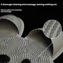 Thảm chà chân hình thỏ bằng silicon, thảm massage sàn phòng tắm, thảm cạo tẩy tế bào chết cho chân. - Thảm chơi hình thỏ - Xem 3