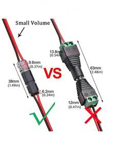 1/2/3 Pin Quick-Connect Terminal Electrical Connector Strip Terminal Car Wire Cable Connection Sealed Dustproof Wire Auto Wiring - D2 - View 5