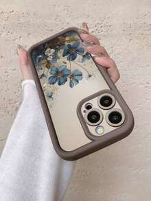 1 pieza de funda para teléfono resistente al agua, a los golpes y a los arañazos con diseño de flores en acuarela, compatible con iPhone 11 Pro Max/12 Pro Max/13 Pro Max/14 Pro Max/15 Pro Max/16 Plus/16 Pro Max/16E, Galaxy A55/A15/S24 Ultra, S25 Ultra, Redmi, OPPO/Realme, VIVO, Infinix, Honor, One Plus, teléfonos móviles, bolsos, accesorios para móviles, fundas para teléfonos, decoración de interiores, accesorios, fundas transparentes para teléfonos, verano, correas para teléfonos, fundas para teléfonos de hombre, fundas negras para teléfonos, fundas rosas para teléfonos, funda para móvil para hombre, funda para móvil para mujer, protección para teléfonos móviles, accesorios de playa, regalos de fresa, fundas protectoras para teléfonos. - Estilo (1 pieza) - Ver 5