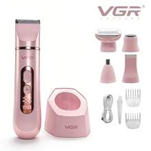 Lionel Messi VGR Professional Multifunctional Electric Shaver For Women, Rechargeable Electric Razor With Digital Display, Suitable For Whole Body Hair Removal, V-763 Ladies Gift - Multicolor - View 2