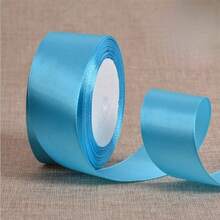 25 Yards Satin Ribbon 4CM Wide, Wedding Chair Decor, Flower Gift Wrapping, Cake Packaging Ribbon - Multicolor - View 15