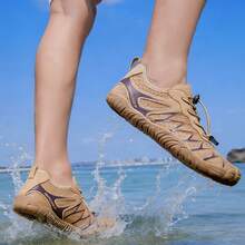 Sepatu Pantai Ringan dan Cepat Kering dengan Lima Jari Kaki, Cocok untuk Mendaki, Panjat Tebing, Berselancar, Arung Jeram, Memancing, Unisex - Khaki - View 12