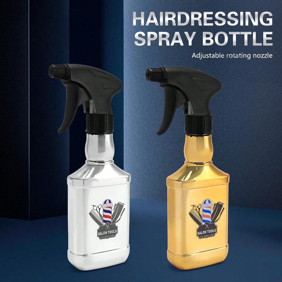 Bình xịt khử trùng cầm tay Barbertop, bình xịt nước áp lực cao dùng trong tiệm cắt tóc, bình xịt phun sương mịn kiểu cổ điển dùng để khử trùng tóc.