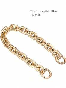 Metal Shoulder Bag Chain, Handmade Versatile Bag Accessory Chain For Handbag, Crossbody Bag Accessories Travel Essential Holiday Essentials - Multicolor - View 6