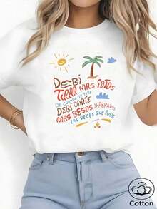 Women's T-ShirtsTee - White - View 3