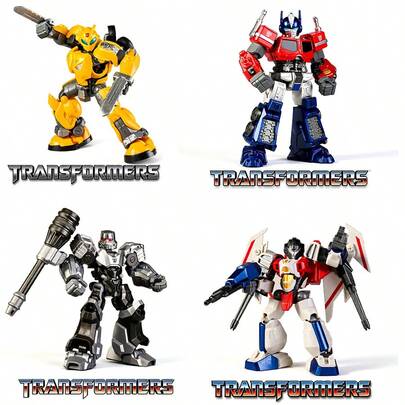 Hasbro 变形金刚玩具 - 可动人偶（含武器）。适合成人和青少年（男女通用）。不可变形。