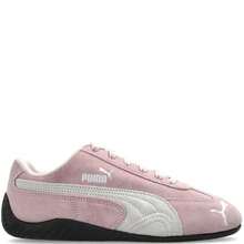 PUMA Speedcat OG Sneakers - Authentic Heritage Motorsport Shoes | Viral 2026 Unisex Slim-Fit Racing Trainers | Premium Suede Low-Profile Footwear | Iconic Archive Speedcat Lifestyle Shoes | Classic Moto-Core Streetwear Sneakers - Whisp of Pink/White - 查看 13