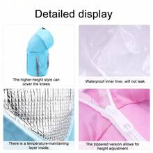 Home Use, Thickened, Foldable, Portable Foot Bath Tub/Foot Soaking Bag, Deep Enough To Cover The Calves, Foot Bath Health Care Constant Temperature Device - Multicolor - View 6
