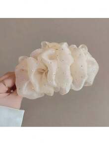 1个女士四季通用闪亮星星发夹，设计精致，黑白极简风格，时尚配饰，适合日常佩戴、拍照、婚礼和校园场合。 - 多色 - 查看 3