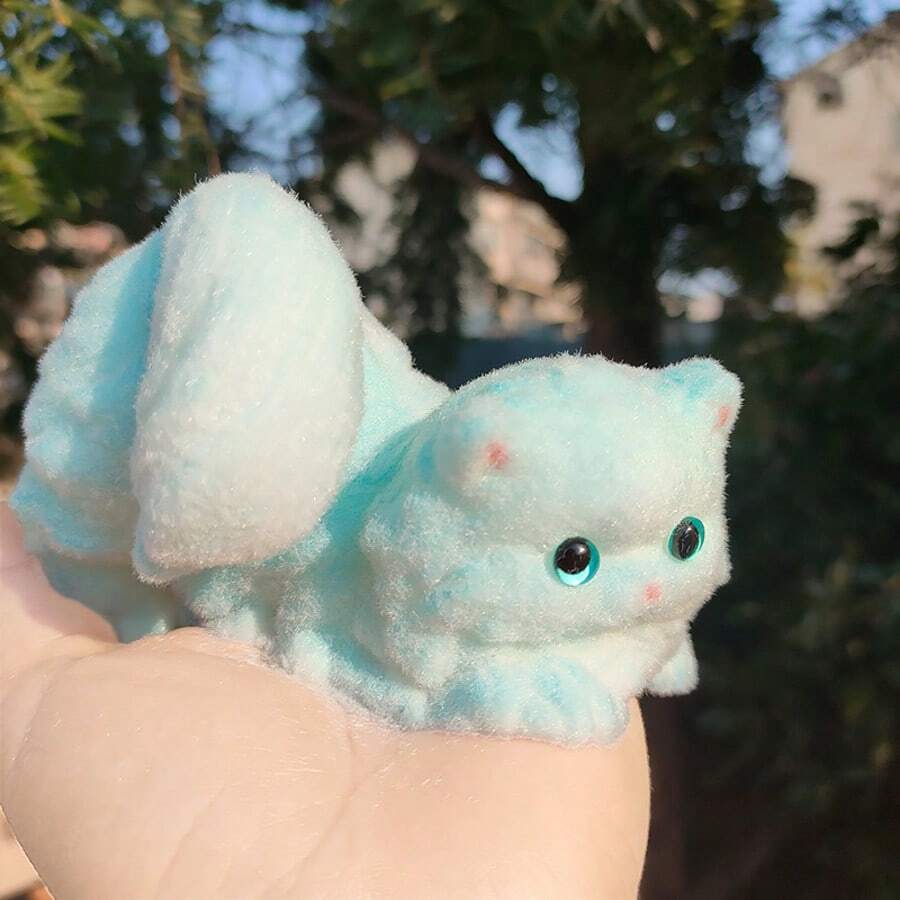 Cute Realistic Persian Cat Soft Squishy Stress Relief Squeeze Toy