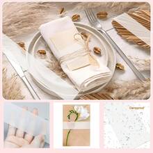 100Pcs Clear Vellum Belly Bands For Invitations - Wedding Invitation Accessories, Transparent Wrapping Liners For 5x7 Cards, Invitation Holder Bands For Special Occasions - View 9