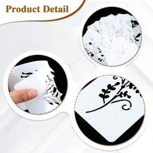 Wood Grain Spotted Stencil, Reusable 21.0x29.7 Cm Painting Template For Paint, Scrapbooking, Decoupage, Home Decor, Furniture - A - View 3