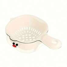 Rổ rửa rau củ quả mini 2 tầng - Rổ lọc màu xanh dễ thương có vòi thoát nước, hoàn hảo cho việc sắp xếp nhà bếp, rổ lọc hình mỏ vịt dễ thương 2 trong 1 có tay cầm - Rổ lọc rau củ quả hai lớp, rổ đựng rau củ thiết yếu trong nhà bếp. - S - Xem 18