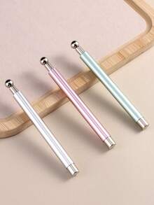 1pc Dual-Ended Magnetic Cat Eye Nail Art Stick, Aluminum Alloy Handle DIY Manicure Tool, Suitable For Nail Art Decoration At Home Or Nail Salon, Applicable For New Year, Valentine's Day, Mother's Day, Graduation Season, Back To School Season - Nhiều màu - Xem 7