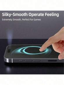 2片装高硬度钢化玻璃屏幕保护膜，有效抵抗日常刮擦和冲击，触感顺滑，防指纹防水，兼容 17 Pro Max/17 Pro/17 Air/17/16/16 Pro/16 Plus - 2個 - 查看 7