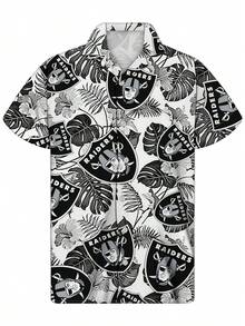 Las Vegas Raider-S  New Styles 32 American Football Teams Floral Shirts Sports FootbaV - 風格 - 查看 2