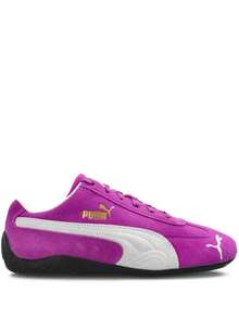 PUMA Speedcat OG Sneakers - Authentic Heritage Motorsport Shoes | Viral 2026 Unisex Slim-Fit Racing Trainers | Premium Suede Low-Profile Footwear | Iconic Archive Speedcat Lifestyle Shoes | Classic Moto-Core Streetwear Sneakers - 野莓 - 查看 1