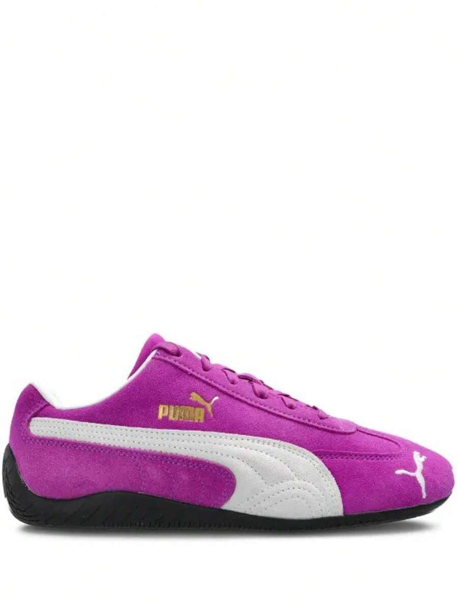 PUMA Speedcat OG Sneakers - Authentic Heritage Motorsport Shoes | Viral 2026 Unisex Slim-Fit Racing Trainers | Premium Suede Low-Profile Footwear | Iconic Archive Speedcat Lifestyle Shoes | Classic Moto-Core Streetwear Sneakers - 野莓 - 查看 1