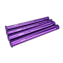 Trục xuyên suốt ZTTO MTB Road Bike Thru Axle Front Fork Shaft Skewers M12x1.0 M12x1.5 12x142 12x100 15x110 15x100mm Hợp kim nhôm Trục xe đạp - Màu tím - Xem 3