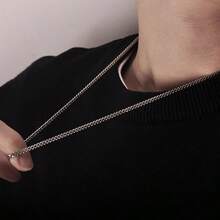 S925 Sterling Silver Cuban Link Necklace | Hypoallergenic Minimalist Style Unisex Jewelry | Daily Layering Piece (Lead-Free/Nickel-Free), Durable And Long-Lasting, No Stress For Daily Wear-Shower, Exercise And Swimming All OK. Ideal Gift For Birthday, Anniversary, Father's Day Or Valentine's Day - Flat Chain - 2.0mm Thick - View 11