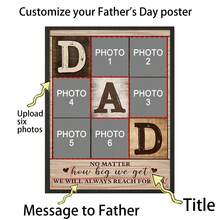 1 Tranh ghép ảnh tùy chỉnh dành tặng bố, Poster tùy chỉnh, Món quà tuyệt vời nhất dành cho bố, Tranh treo tường tùy chỉnh, Lời nhắn nhủ với bố, Ảnh bố con tùy chỉnh, Đồ dùng tùy chỉnh cho bố con, Quà tặng Ngày của Cha cá nhân hóa, Tranh in ảnh gia đình trên vải canvas, Quà tặng hình con vẹt độc đáo cho trẻ em, Trang trí phòng, Trang trí phòng tắm, Trang trí nhà bếp, Trang trí phòng khách, Trang trí phòng ngủ, Trang trí văn phòng, Gia đình, Tình yêu, Cặp đôi, Bạn bè. Khung ảnh tùy chọn - Nhiều màu - Xem 3