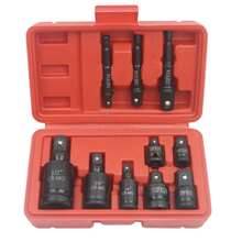 6/10pcs Pneumatic Universal Joint Connector Set, Including Large Air Gun, Medium, Large And Small Sleeve Connectors, 3/4" Small Sleeve, Square Head And Adapter - A - View 13