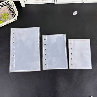 10/20 Sheets A6/A7 PP Transparent Refill Pages, Replacement Inserts For Photo Album & Sticker Book, Home Decor Pocket Pages, Kitchen And Home Organizer Accessories