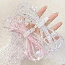 Data Cable Protector Cord + Strap, Anti- Anti-Break Data Cable Protector Cord - Multicolor - View 1