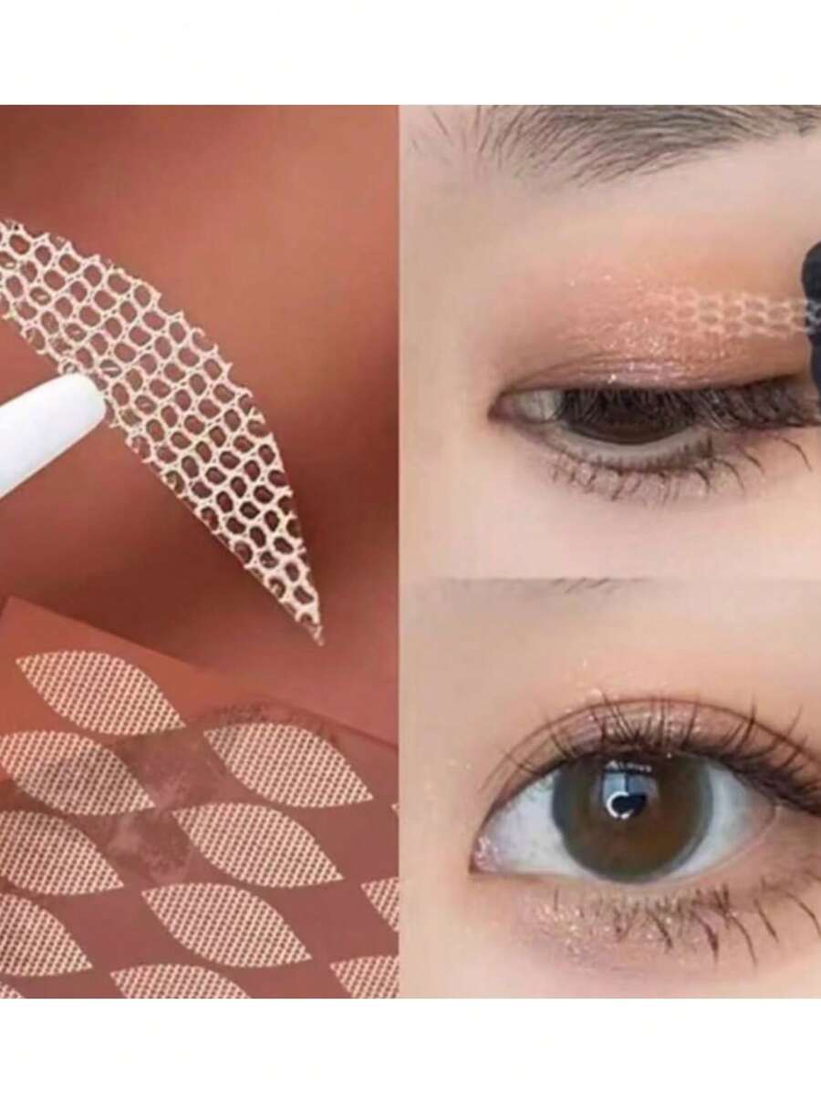 Spitzen-Mesh-Augenlid-Tape in Oliv, unsichtbarer Doppelfalte-Augenlid-Aufkleber, Beauty-Augenlid-Werkzeug, 180-240 Stücke, Kosmetik, günstig, Raumdekoration, Schminktisch, Reise, Schlafzimmer, Make-up-Zubehör, günstig, Weihnachtsgeschenk, Kosmetik, Schnäppchen, Geschenk, Weihnachtsgeschenk - Nackt - Übersicht 1