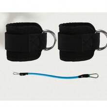 3pcs Ankle Strap Resistance Band Set Fitness Workout Equipment Ankle Weights Yoga Elastic Fitness Bands Unisex - Multicolor - View 8