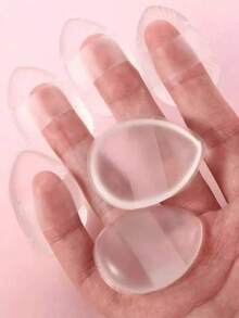 3个装硅胶化妆海绵 | 便携式旅行化妆工具，不吸油 | 遮瑕、粉底，可重复使用和清洗，化妆，便宜，房间装饰，梳妆台，旅行，卧室，化妆配件，粉扑，美妆蛋，散粉扑，化妆海绵，便宜，圣诞礼物，化妆，化妆工具，便宜货，礼物，女士礼物，圣诞礼物，赠品，旅行，便宜货，旅行必备 - 彩色 - 查看 10