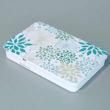 1个简约时尚新款创新个性化防滑金属香烟盒，带滑动盖，便携式旅行香烟盒，带搭扣锁，最多可容纳5支香烟（直径8毫米） - 多色 - 查看 10