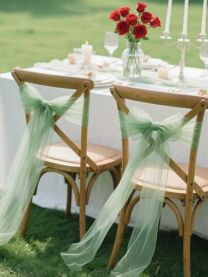 12/24 dải ruy băng trang trí lưng ghế, nơ trang trí bàn ăn, ruy băng satin lưng ghế dùng trong đám cưới, rộng 100cm x dài 160cm, cần buộc thành hình nơ, trang trí lưng ghế bằng vải chiffon cho tiệc tùng, mái che cầu thang, hoa chiffon, lều ngoài trời, trang trí phông nền tiệc cưới, lễ tốt nghiệp, đồ dùng tạo không khí tiệc tùng tương tác, ruy băng trang trí gói quà.