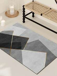 Karpet Dekoratif Dalam Ruangan dengan Motif Geometris Minimalis, Karpet Sofa Ruang Tamu, Karpet Kamar Tidur, Alas Anti Selip Samping Tempat Tidur, Karpet Ruang Makan dan Dapur, Alas Kursi Kantor, Keset Pintu Masuk, Selimut Piknik, Alas Kemah Luar Ruangan - Aneka warna--7 - View 20