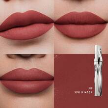 TIMEPHORIA Eternal Lip Matte, Deep Pink, One-Swipe Bold Matte Finish, High Pigment Full Coverage, Long-Lasting, Transfer-Proof & Smudge-Resistant Liquid Lipstick, Feather-Light Texture(Sun N Moon 08) - Sun N Moon 08 - View 4