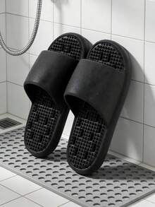 Foot Massage Bathroom Slippers, Soft & Bouncy EVA Non-Slip Shower Sandals, Couples Home Spa Slippers - Slippers - View 11