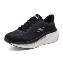 Skechers Giày nữ thường ngày GO WALK MAX CUSHIONING ARCH FIT, giày đi bộ nhẹ nhàng, thoải mái hàng ngày 125581-BKW - Đen/trắng - Xem 3