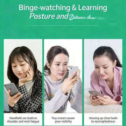 Kính lúp phóng đại màn hình điện thoại dạng kéo ra, khuếch đại màn hình chống ánh sáng xanh HD 3X, giá đỡ điện thoại gấp gọn tiện dụng cho bàn làm việc, xem video và phim rảnh tay, kích thước 10/12/14 inch phù hợp với mọi loại điện thoại.
