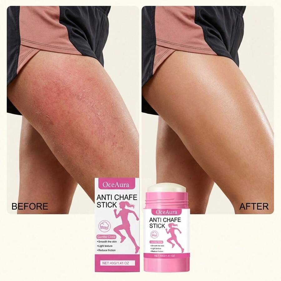 Anti-Chafing Stick - Waterproof, Sweat-Resistant, Easy-To-Apply Balm Stick To Prevent Chafing On Thighs, Heels And Forearms. - Anti-wear - View 1