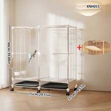 Large Bird Cage Suitable For Phoenix, Parrots, Mynahs, Thrushes, Orioles, Finches - Assembly Type - View 4
