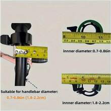 1/2pcs 2.2cm Handlebar Diameter Extra Loud Invisible Bicycle Bell - Vibrant, Durable Aluminum Alloy, Modern Design, Suitable For Mountain Bikes And Road Bikes - Essential Cycling Safety Accessory, Bicycle Accessory - Multicolor - View 6