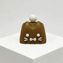 1 个可爱又别致的猫咪造型键帽；键帽采用十字形按键，材质为树脂。此键盘仅赠送一个键帽。 - 查看 2