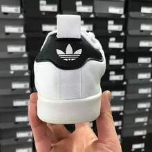 Adidas 三葉草童鞋 SUPERSTAR百搭舒適簡約休閒板鞋 - 黑與白 - 查看 8
